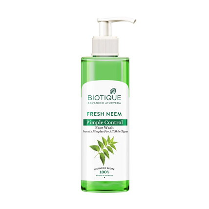 Biotique Face Wash Fresh Neem Pimple Control 